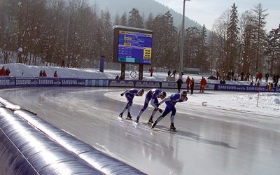 Tor do łyżwiarstwa szybkiego w Centralnym Ośrodku Sportu w Zakopanem. Źródło: domena publiczna